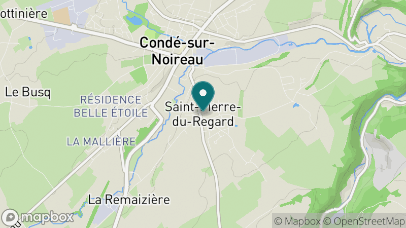 Carte - Saint Pierre Du Regard