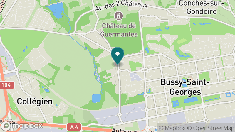 Carte - Bussy-Saint-Georges