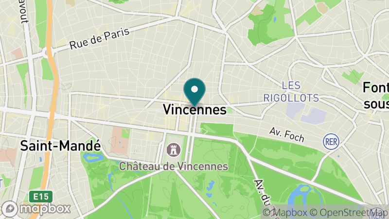 Carte - Vincennes