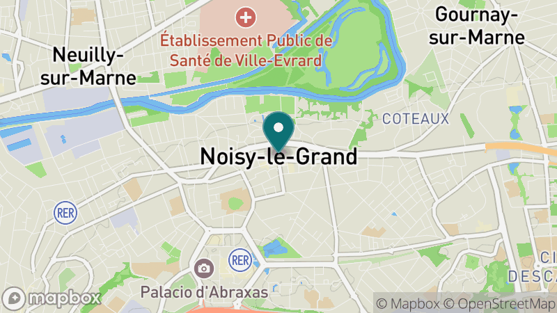 Carte - Noisy Le Grand