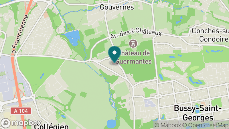 Carte - Bussy Saint Martin