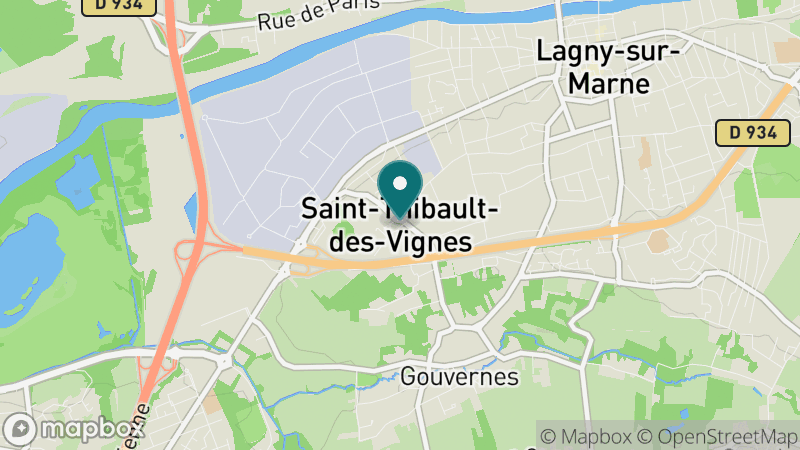 Carte - Saint Thibault Des Vignes