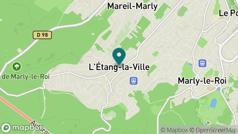 Carte - L'Étang-la-Ville