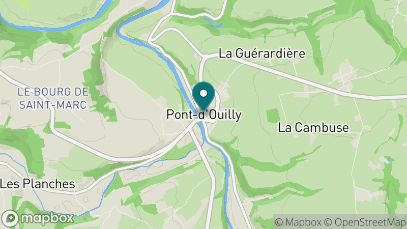 Carte - Pont D'ouilly