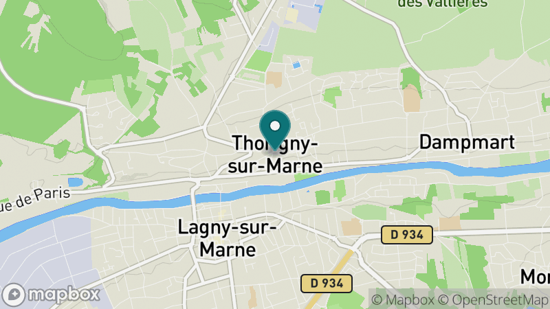 Carte - Thorigny Sur Marne