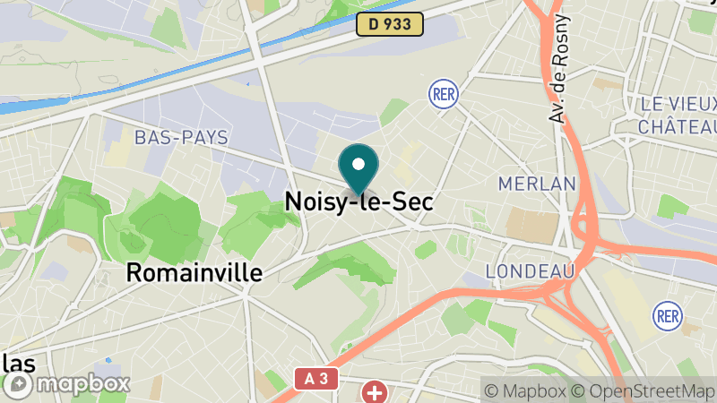 Carte - Noisy-le-Sec