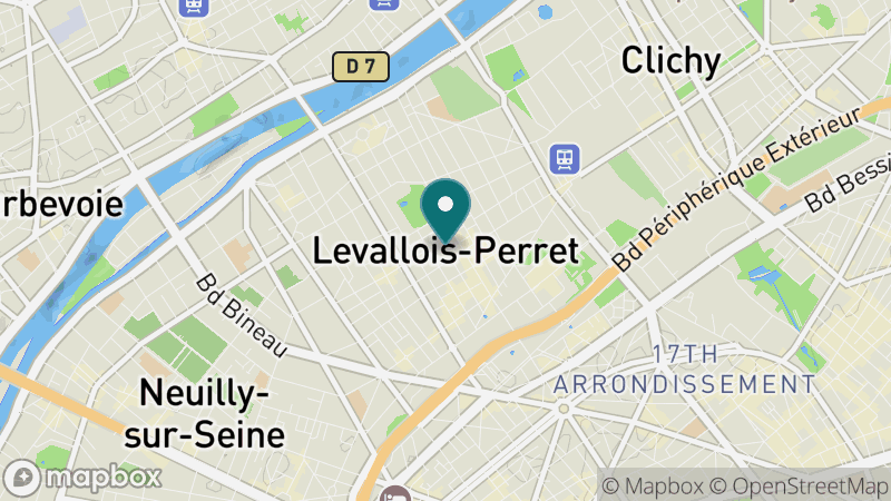 Carte - Levallois-Perret