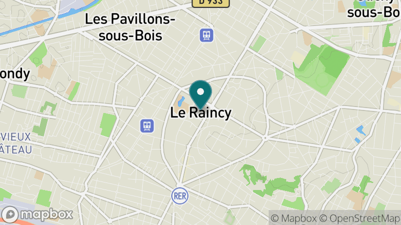 Carte - Le Raincy