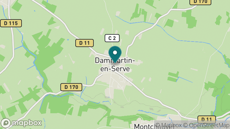 Carte - Dammartin-en-Serve