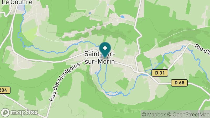 Carte - Saint Cyr Sur Morin