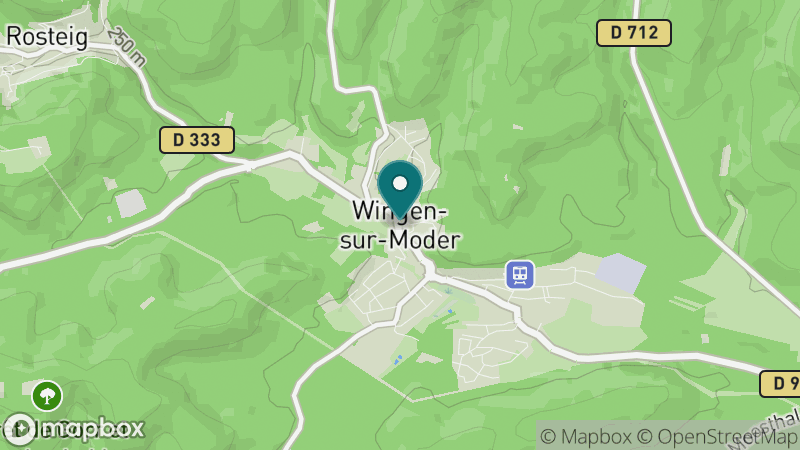 Carte - Wingen Sur Moder