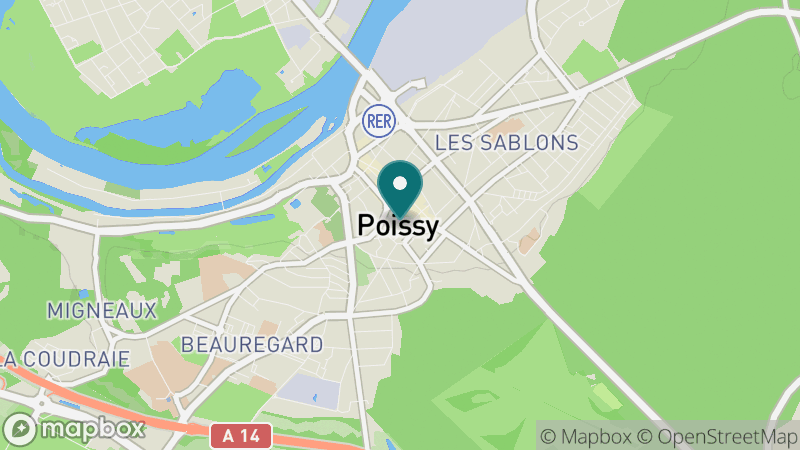 Carte - Poissy