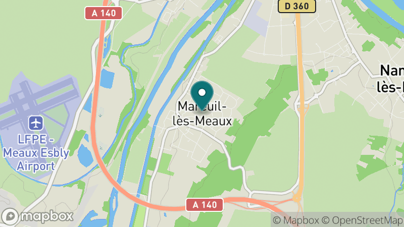 Carte - Mareuil Les Meaux