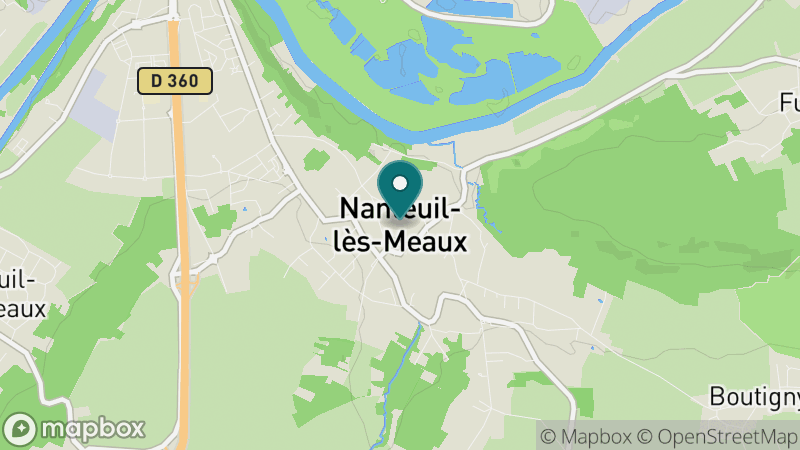 Carte - Nanteuil Les Meaux