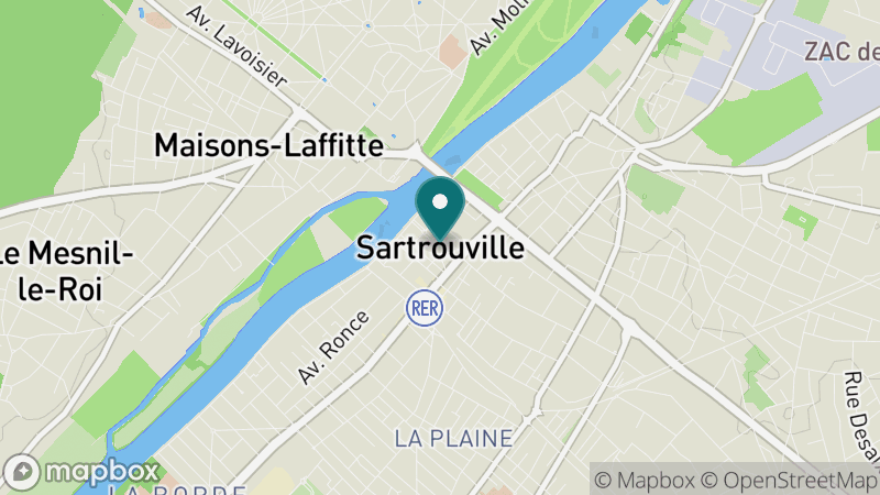 Carte - Sartrouville