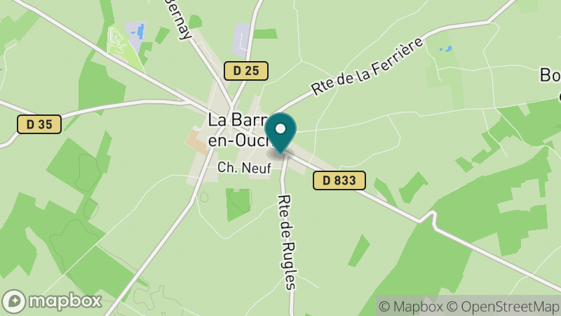 Carte - La Barre En Ouche