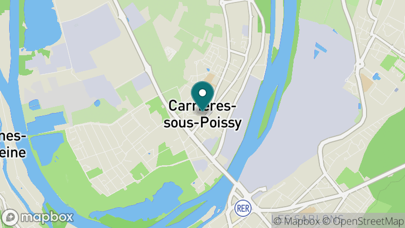 Carte - Carrieres Sous Poissy