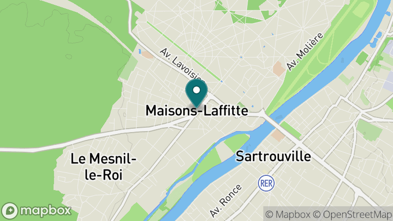 Carte - Maisons Laffitte