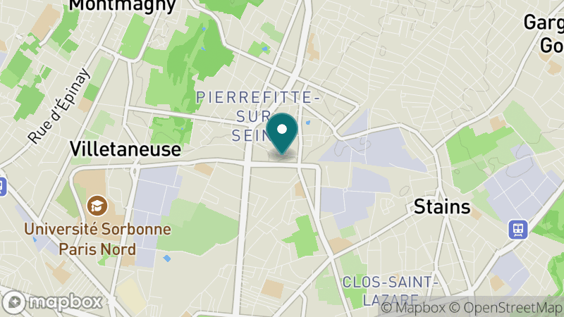 Carte - Pierrefitte-sur-Seine