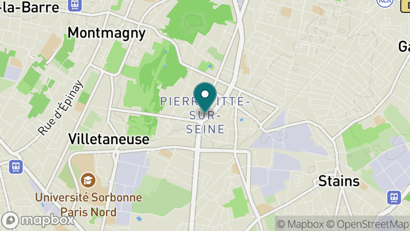 Carte - Pierrefitte-sur-Seine