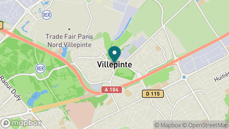 Carte - Villepinte