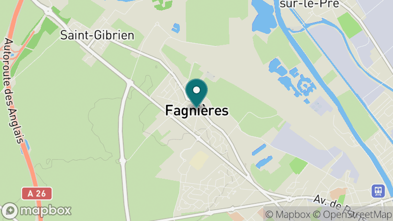 Carte - Fagnieres