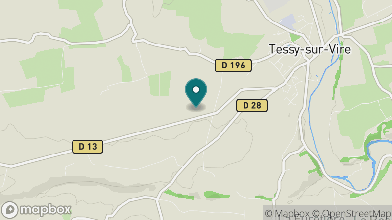 Carte - Tessy-sur-Vire