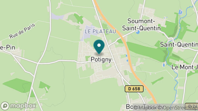Carte - Potigny