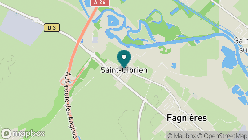 Carte - Saint Gibrien