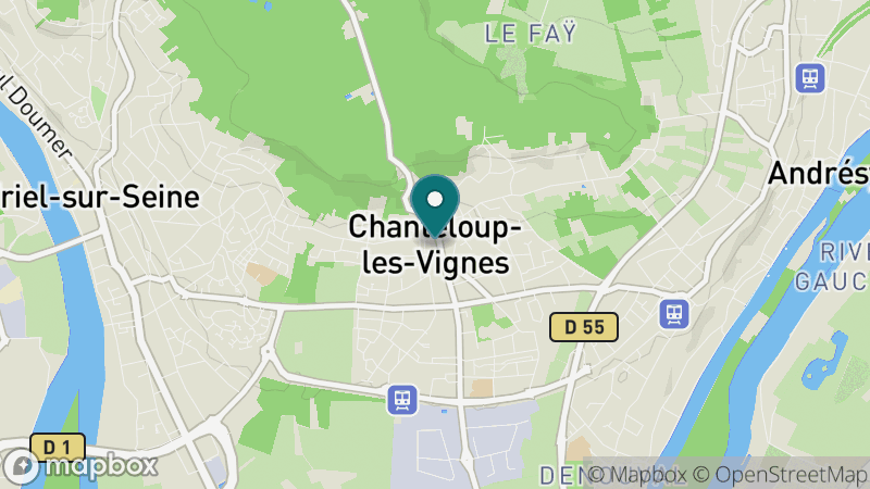 Carte - Chanteloup Les Vignes