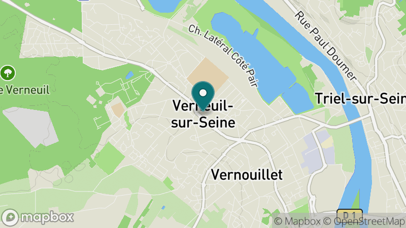 Carte - Verneuil-sur-Seine