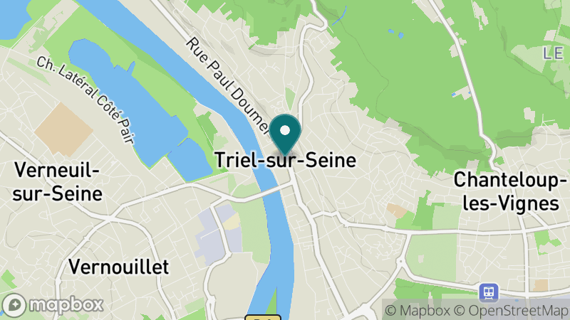 Carte - Triel Sur Seine