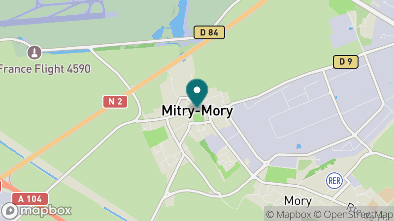 Carte - Mitry-Mory