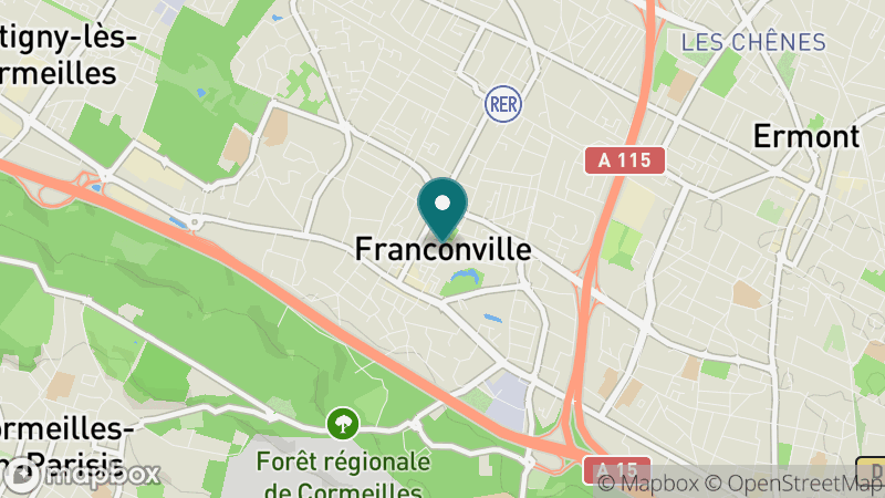 Carte - Franconville