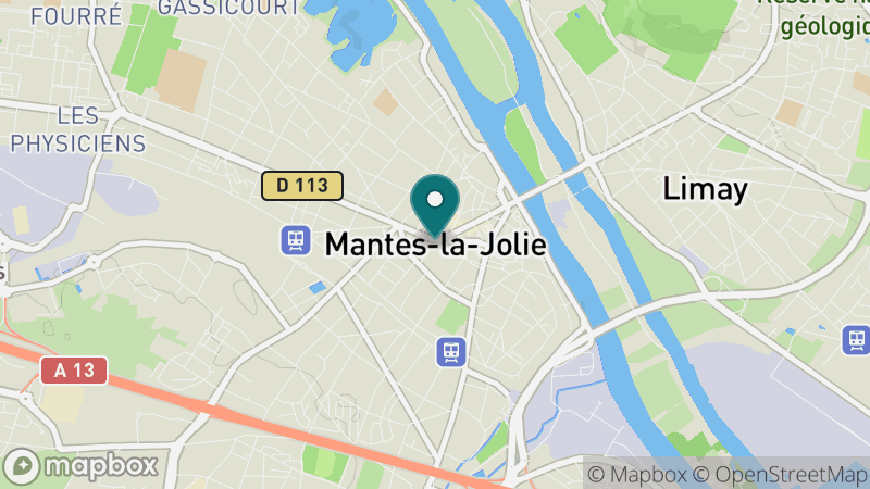 Carte - Mantes La Jolie