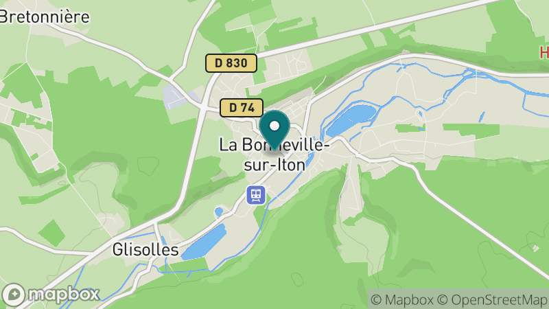 Carte - La Bonneville-sur-Iton