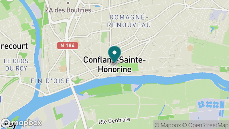 Carte - Conflans-Sainte-Honorine