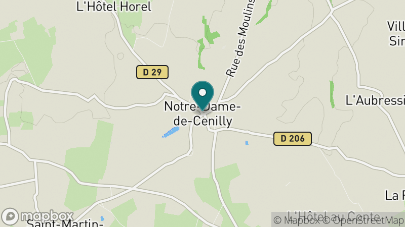 Carte - Notre Dame De Cenilly