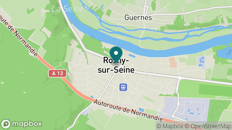 Carte - Rosny Sur Seine