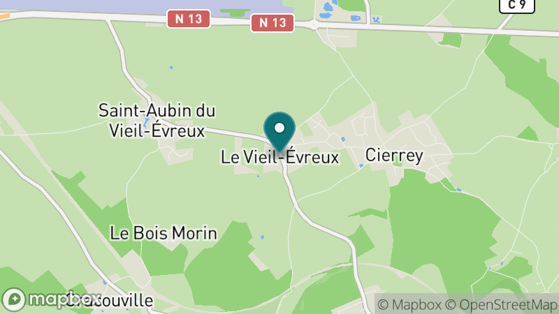 Carte - Le Vieil Evreux