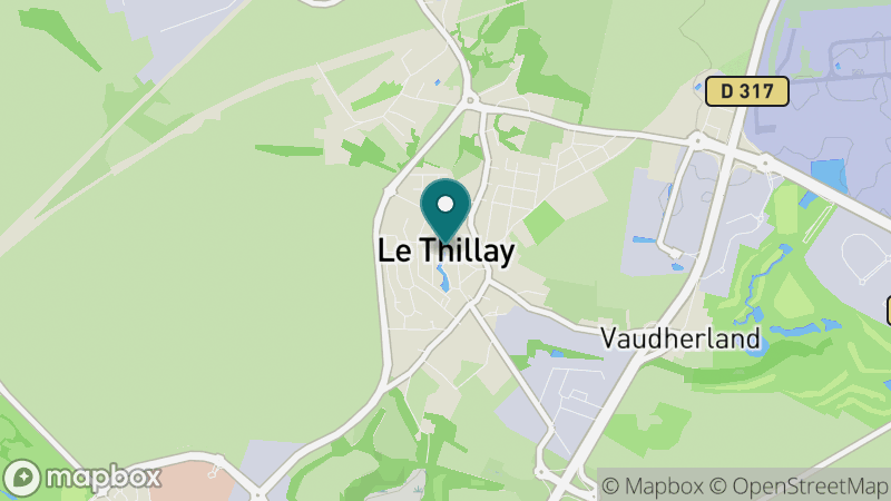 Carte - Le Thillay