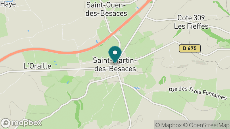 Carte - Saint Martin Des Besaces