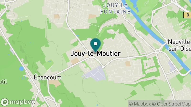 Carte - Jouy Le Moutier