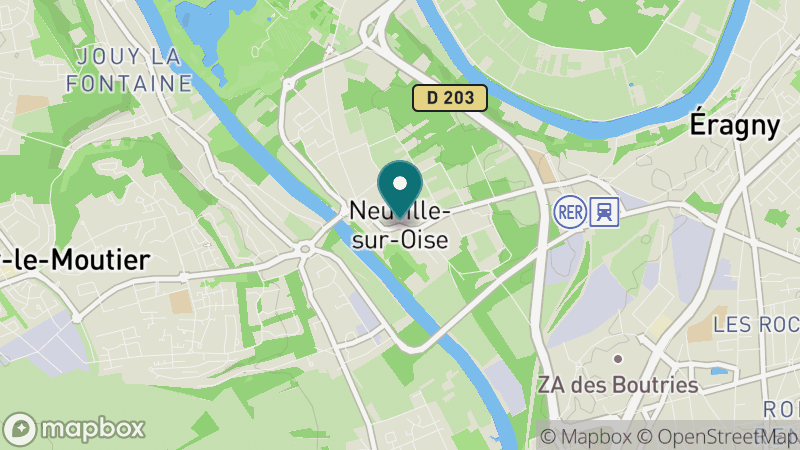 Carte - Neuville-sur-Oise