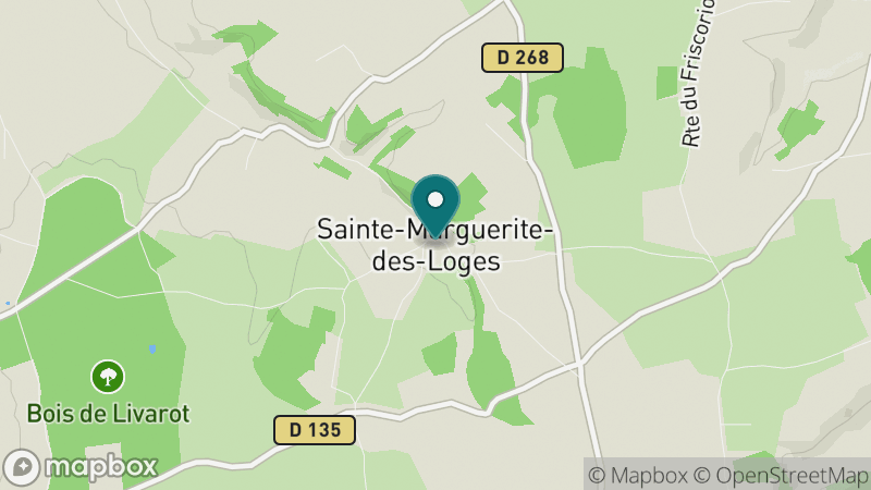 Carte - Sainte-Marguerite-des-Loges