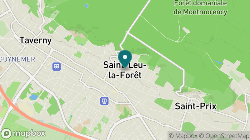 Carte - Saint Leu La Foret