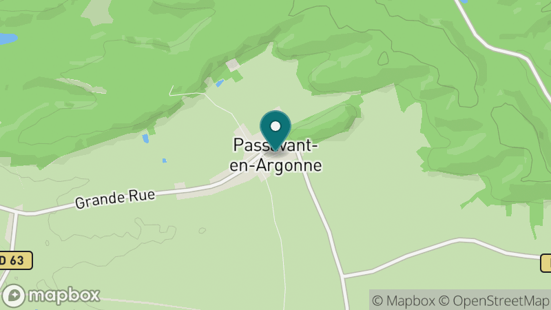Carte - Passavant En Argonne