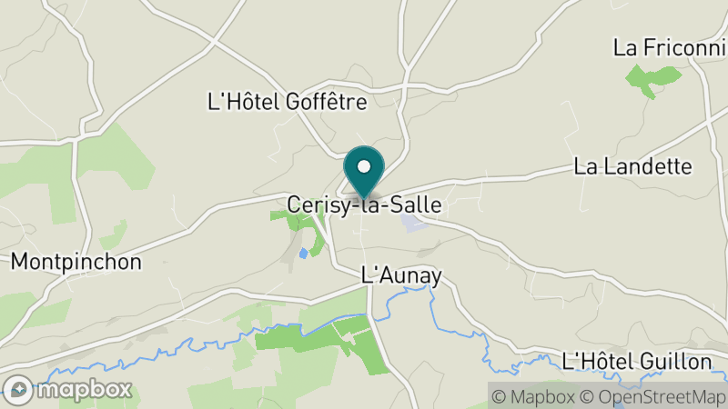 Carte - Cerisy-la-Salle