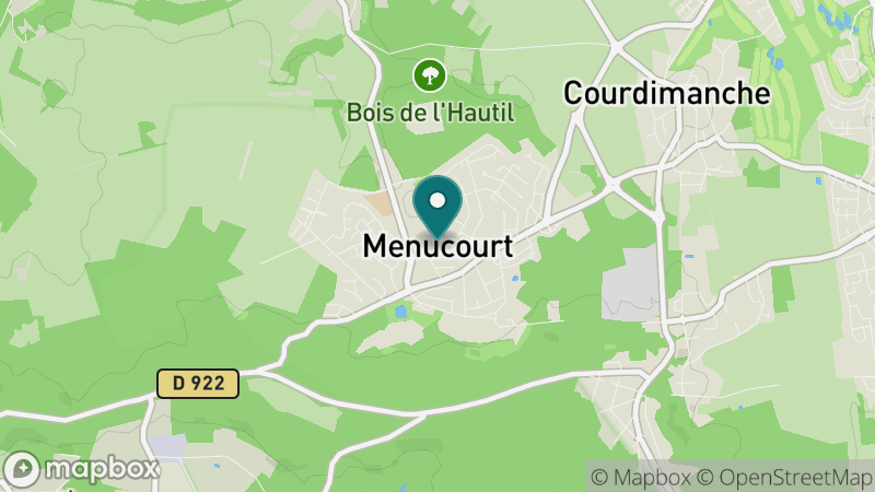Carte - Menucourt
