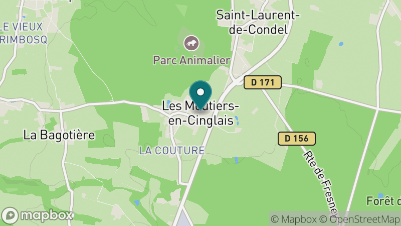 Carte - Les Moutiers En Cinglais